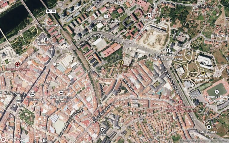 URBANA. TERRENO A PRADO Y VIÑA, al nombramiento de VIÑA, sito en RAMPA ZARAGOZA, EIROAS término municipal de OURENSE, mi