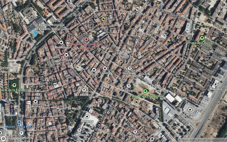 Urbana.- Número diez. Piso segundo, puerta C, casa sita en Mollet, calle Palaudàries nº 17