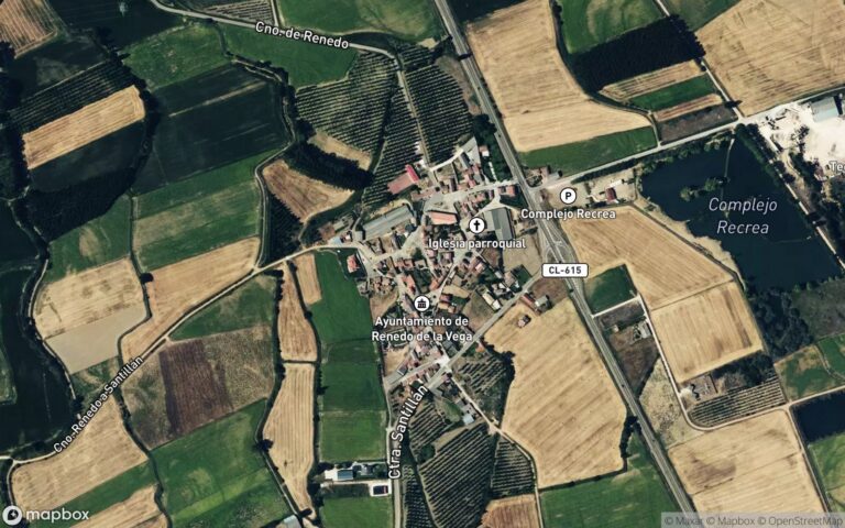 Finca urbana, sita en casco y término de Renedo de la Vega (Palencia) CASA, armada de bajo y alto, con almacén, cochera
