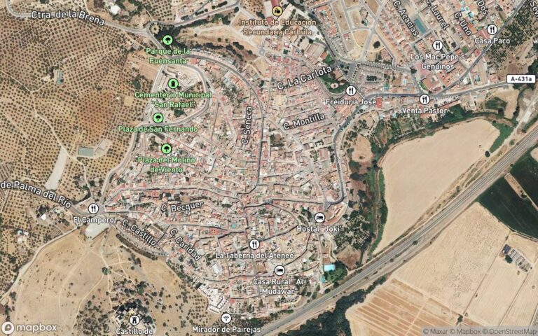 Mitad indivisa (50% pleno dominio) urbana: casa situada en la villa de almodóvar del río y su calle del castillo, señala