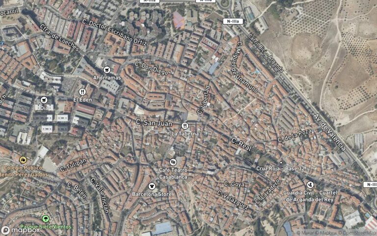URBANA. Parcela de terreno número ciento veintinueve del plano de parcelación. En Arganda del Rey, sitio "Siete Vientos"