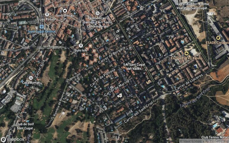 DEPARTAMENTO CUATRO.- planta baja, puerta tercera, del edificio con jardín sito en Sant Cugat del Vallès, calle Pahissa,